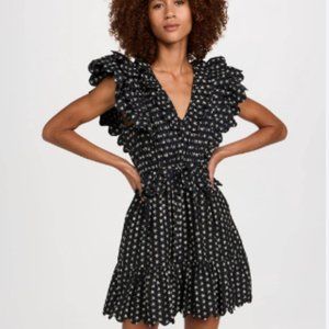 SEA NY Pascala flutter sleeve dress. NWT.